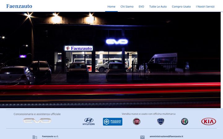 Screenshot of faenzauto.it