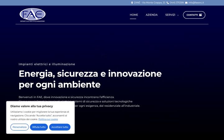Screenshot di faesnc.it