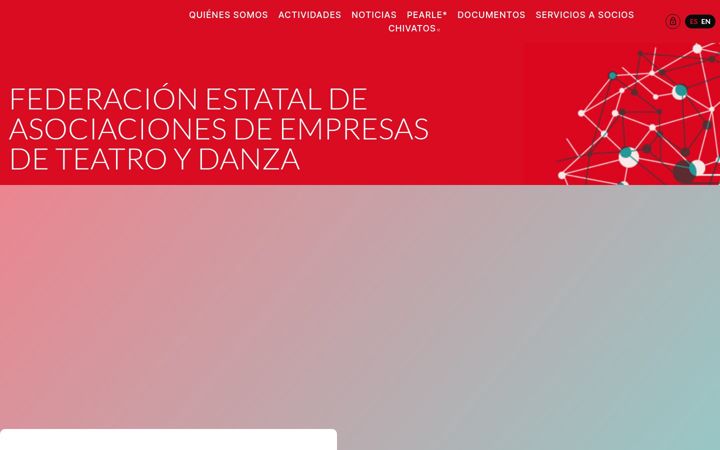 Screenshot of faeteda.org