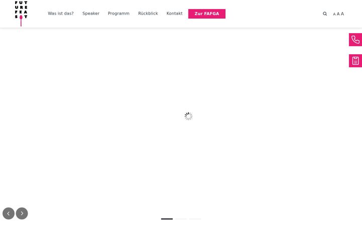 Screenshot of fafgafuturefeast.at