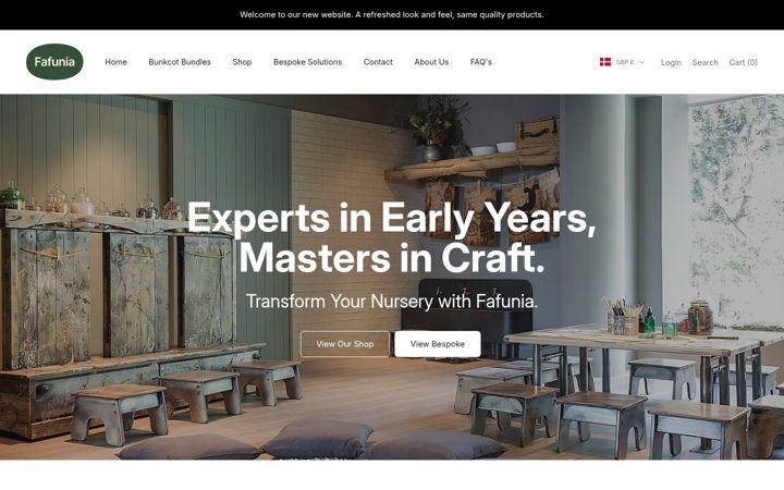 Screenshot of fafunia.com