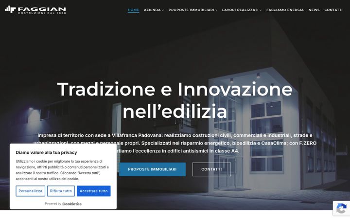 Screenshot of faggiansrl.it