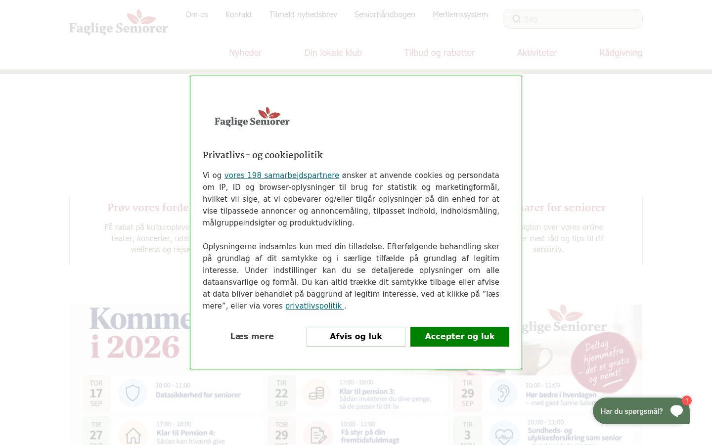 Capture d'écran de la bannière de consentement affichée avant toute interaction