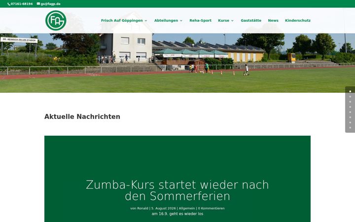 Screenshot van fagp.de