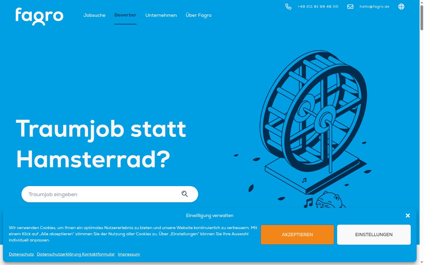 Screenshot van de toestemmingsbanner zoals getoond vóór enige interactie