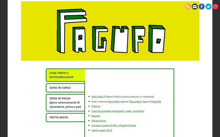 Screenshot of fagufo.it