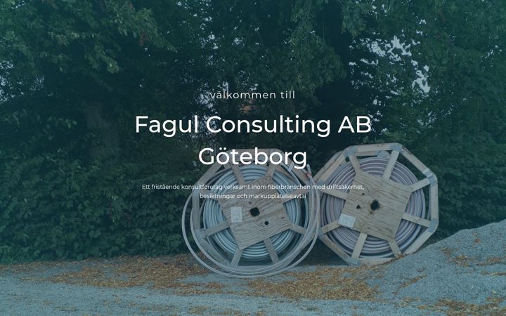 Screenshot of fagul.se