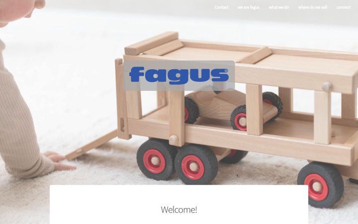 Screenshot van fagus-holzspielwaren.de
