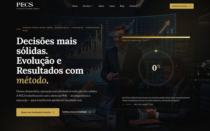 Screenshot of fagusconsultoria.com.br
