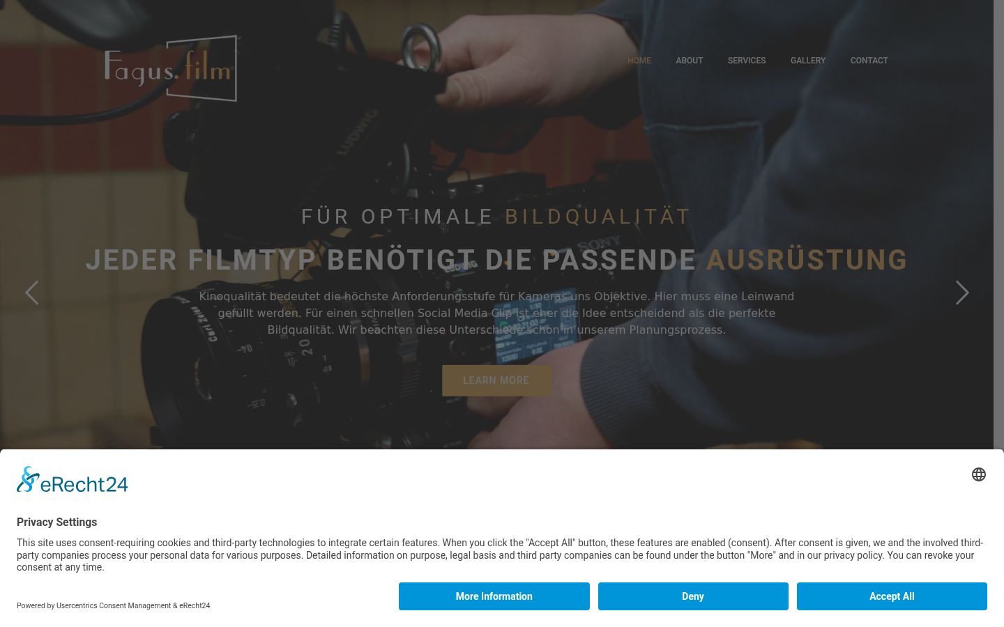 Screenshot van de toestemmingsbanner zoals getoond vóór enige interactie