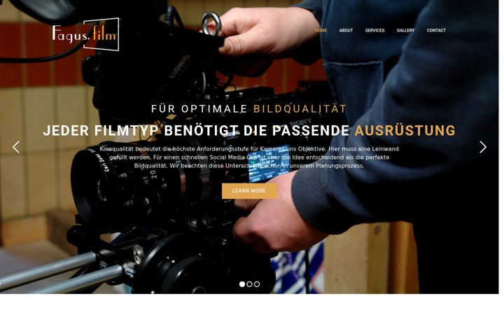 Screenshot van fagusfilm.de
