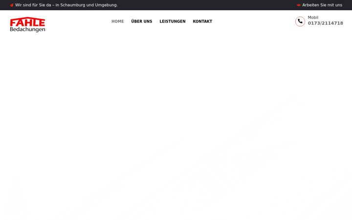 Screenshot von fahle-bedachung.de