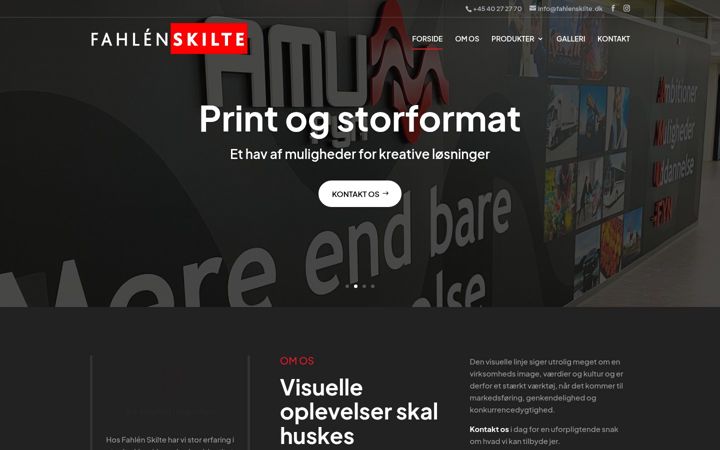 Screenshot of fahlenskilte.dk