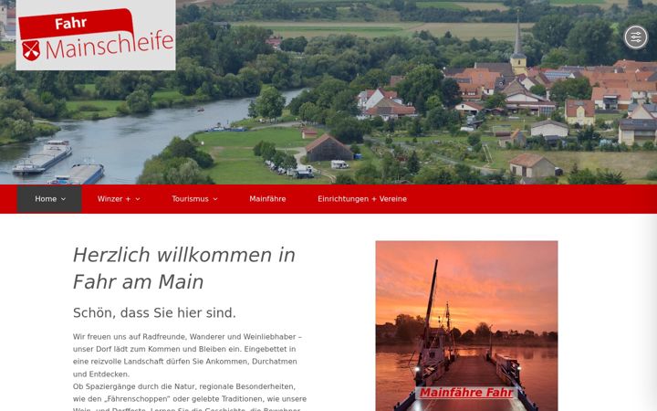 Zrzut ekranu fahr-am-main.de