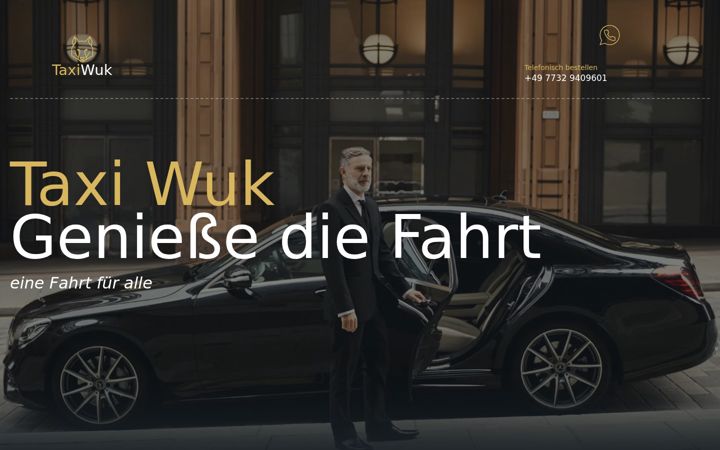 Zrzut ekranu fahrdienstwuk.de