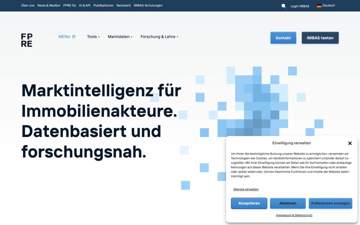 Skärmbild av fahrlaenderpartner.de