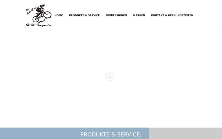Screenshot of fahrrad-breymaier.de