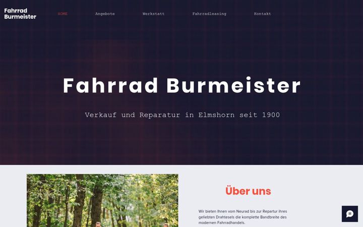 Screenshot of fahrrad-burmeister.de