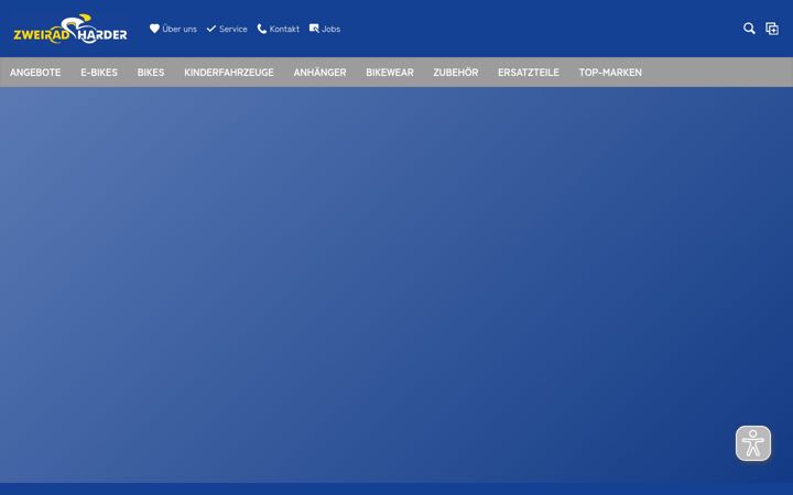 Screenshot of fahrrad-harder.de