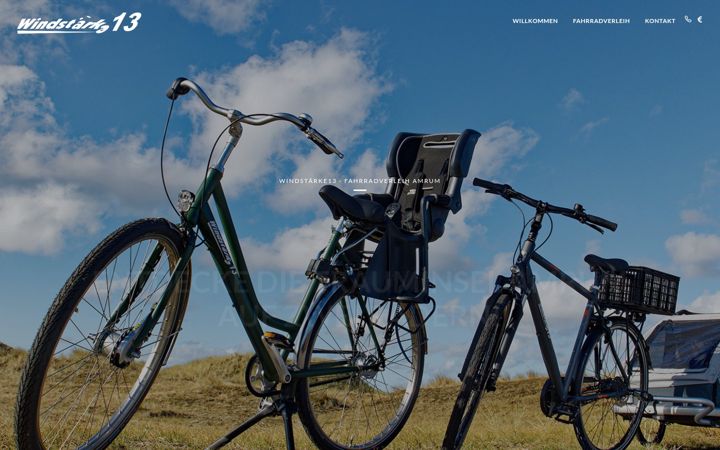 Screenshot von fahrrad-mieten-amrum.de
