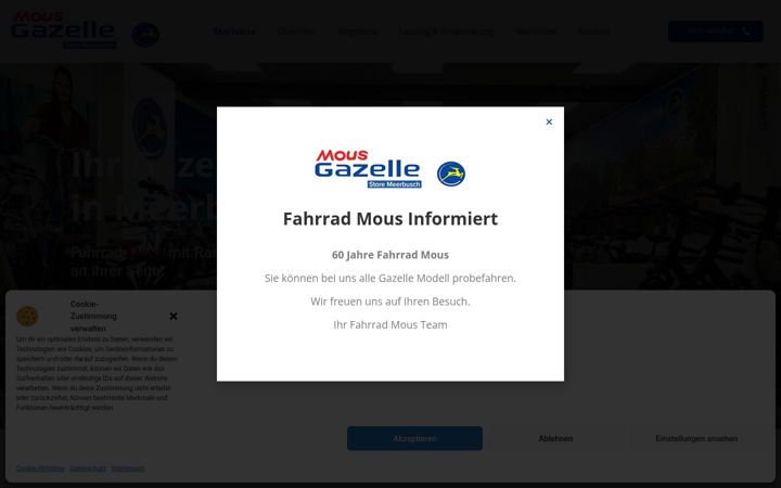 Screenshot von fahrrad-mous.de