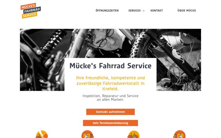 Screenshot von fahrrad-muecke.de