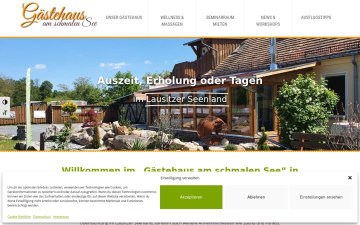 Screenshot of fahrrad-pension-lausitz.com