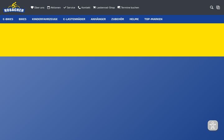 Screenshot von fahrrad-rosacker.de