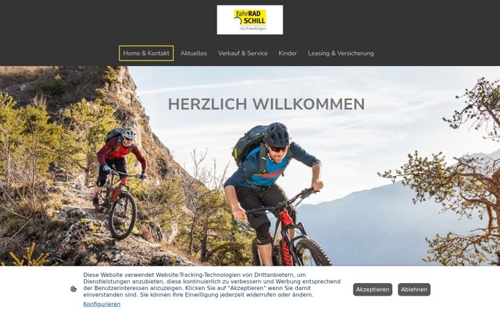 Screenshot von fahrrad-schill.de
