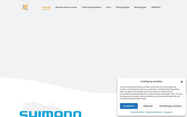 Screenshot von fahrrad-zangmeister.de