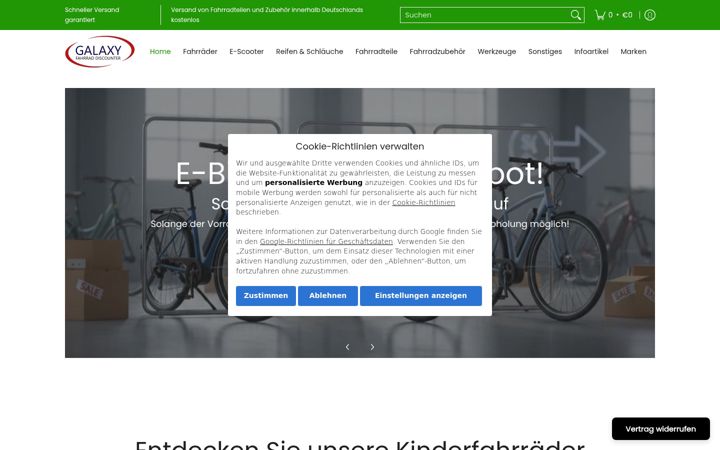 Screenshot von fahrradhandel-dortmund.de