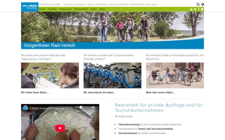 Screenshot von fahrradverleih-in-thueringen.de