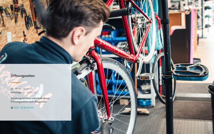 Screenshot von fahrradwerkbs.de