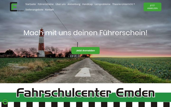 Screenshot von fahrschulcenter-emden.de