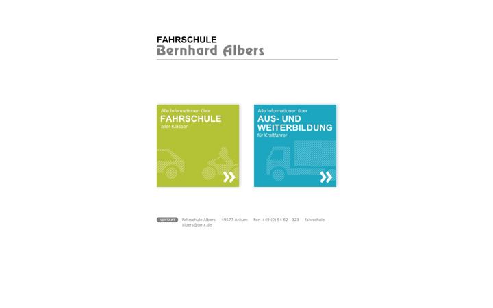 Screenshot von fahrschule-albers.de