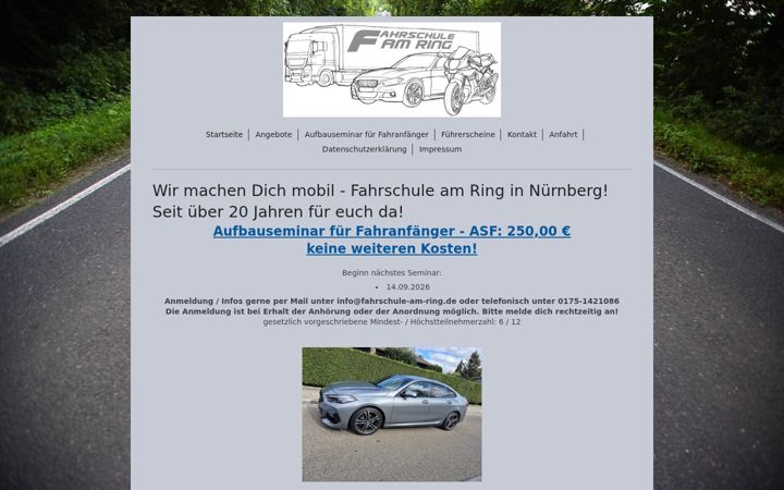 Screenshot von fahrschule-am-ring.de