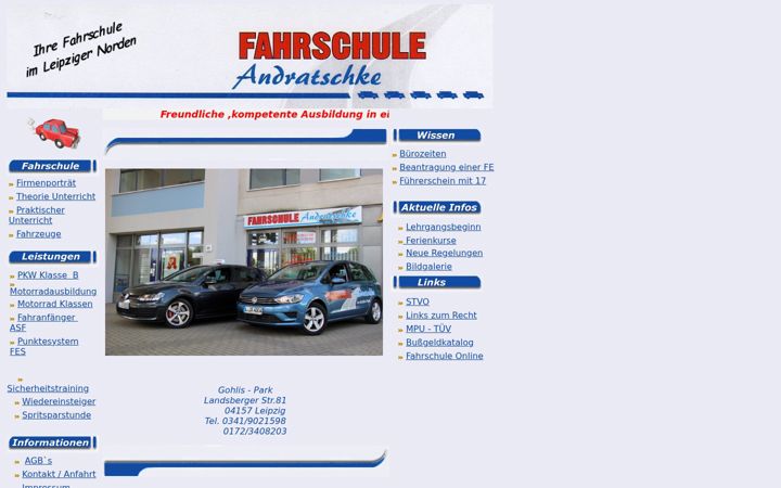 Screenshot von fahrschule-andratschke.de