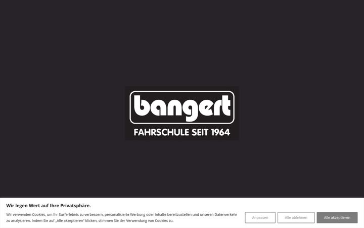 Screenshot of fahrschule-bangert.com