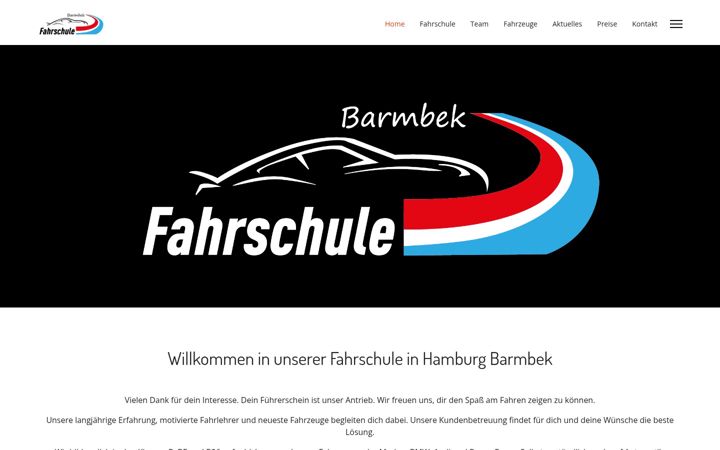 Screenshot of fahrschule-barmbek.net
