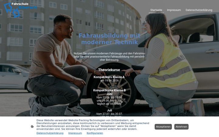 Captură de ecran a fahrschule-biberach.com