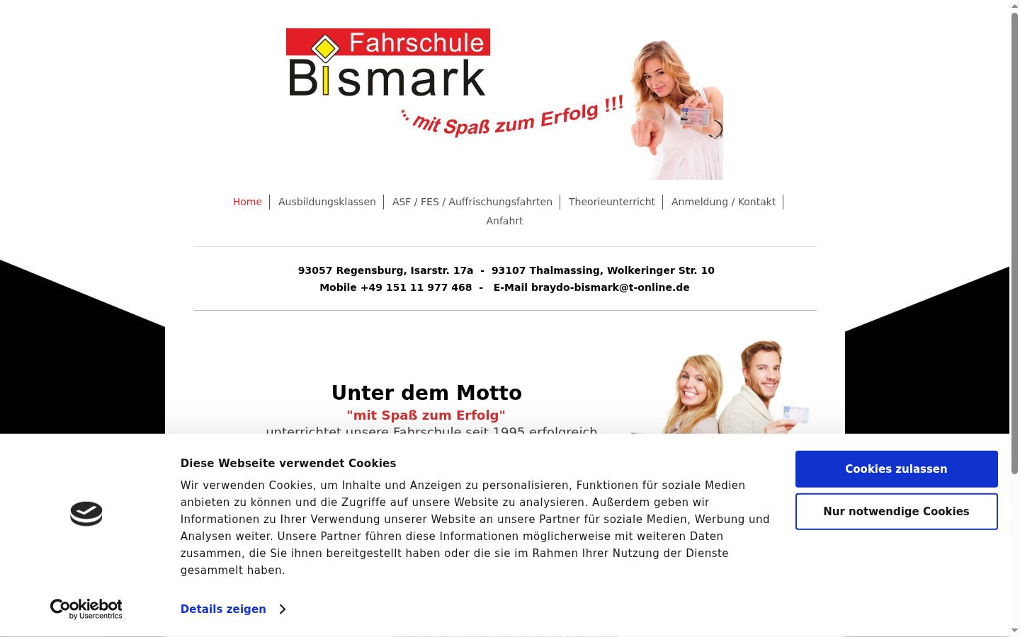 Snímka obrazovky banera súhlasu zobrazeného pred akoukoľvek interakciou