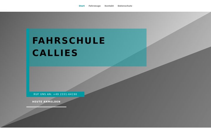Ekrānuzņēmums no fahrschule-callies.de