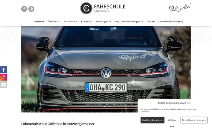 Ekrānuzņēmums no fahrschule-chlistalla.de