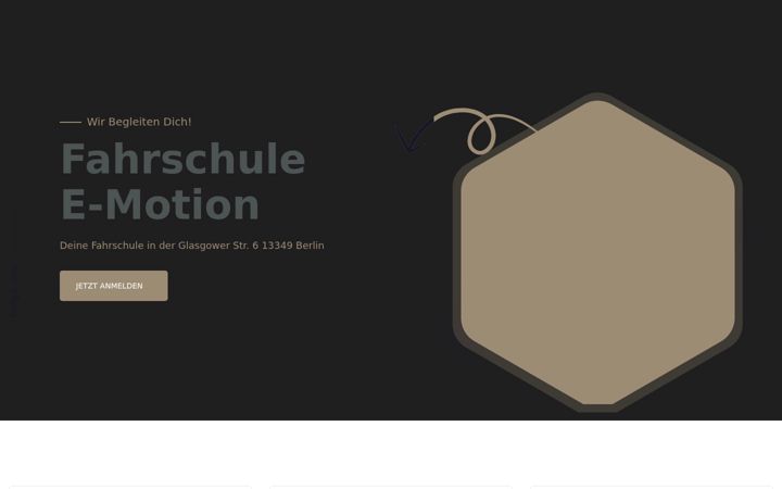 Screenshot stránky fahrschule-emotion.de
