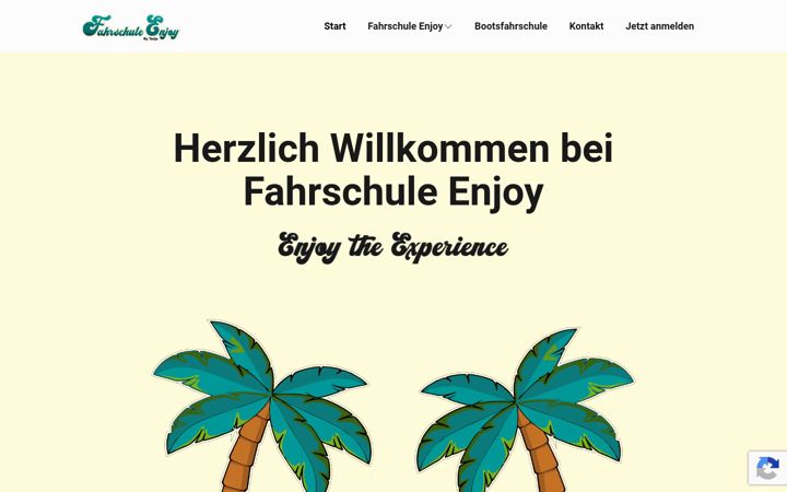 Screenshot of fahrschule-enjoy.com
