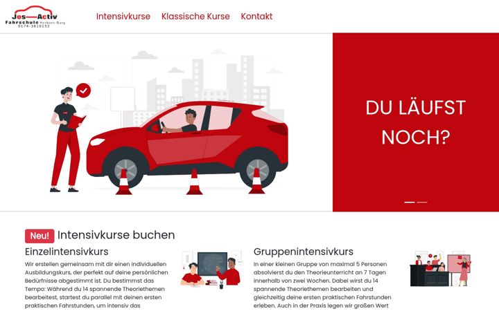 Skærmbillede af fahrschule-herborn.de