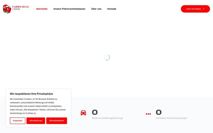 Screenshot of fahrschule-j-scholz.de