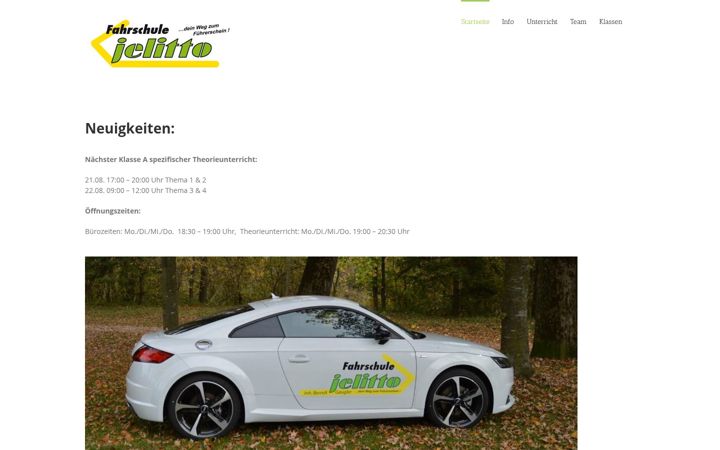 Screenshot di fahrschule-jelitto.com