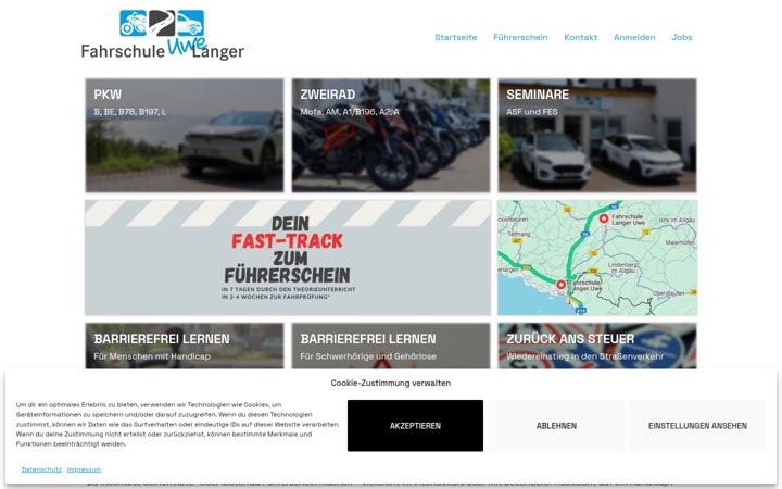 Screenshot of fahrschule-langer.de