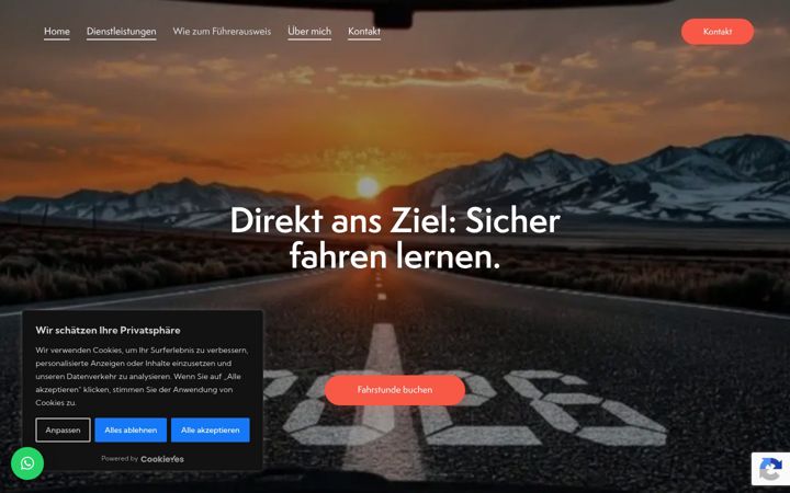 Screenshot of fahrschule-mit-herz.ch